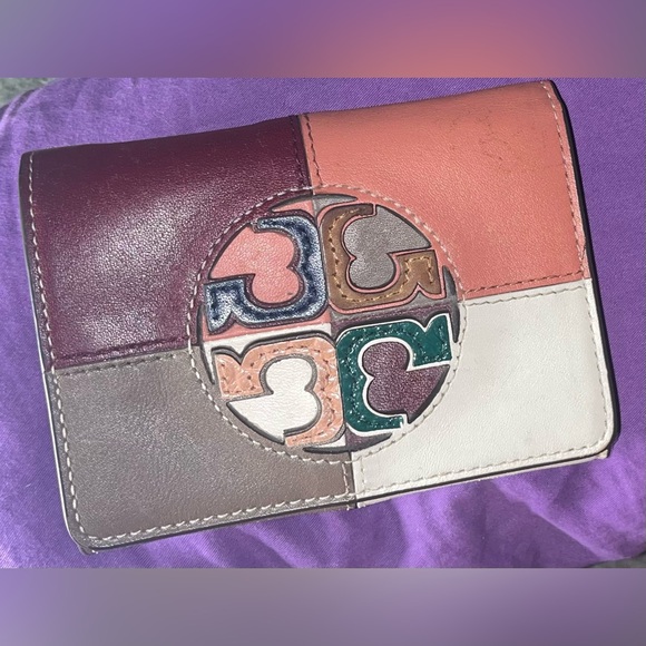 Tory Burch Handbags - Tory Burch Multicolor Patchwork Wallet